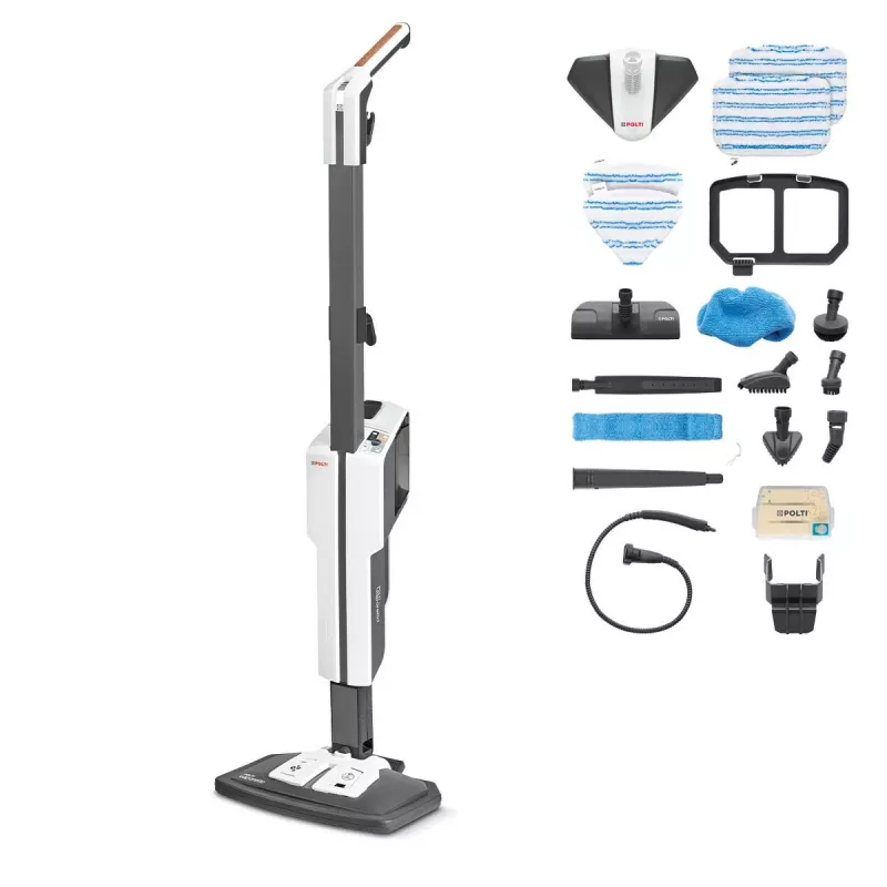 Polti Vaporetto SV660_Style Steam mop 0.5 L 1500 W Grey, White