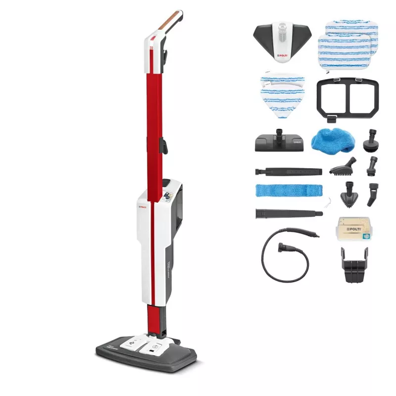 Polti Vaporetto SV650_Style Steam mop 0.5 L 1500 W Black, Red, White