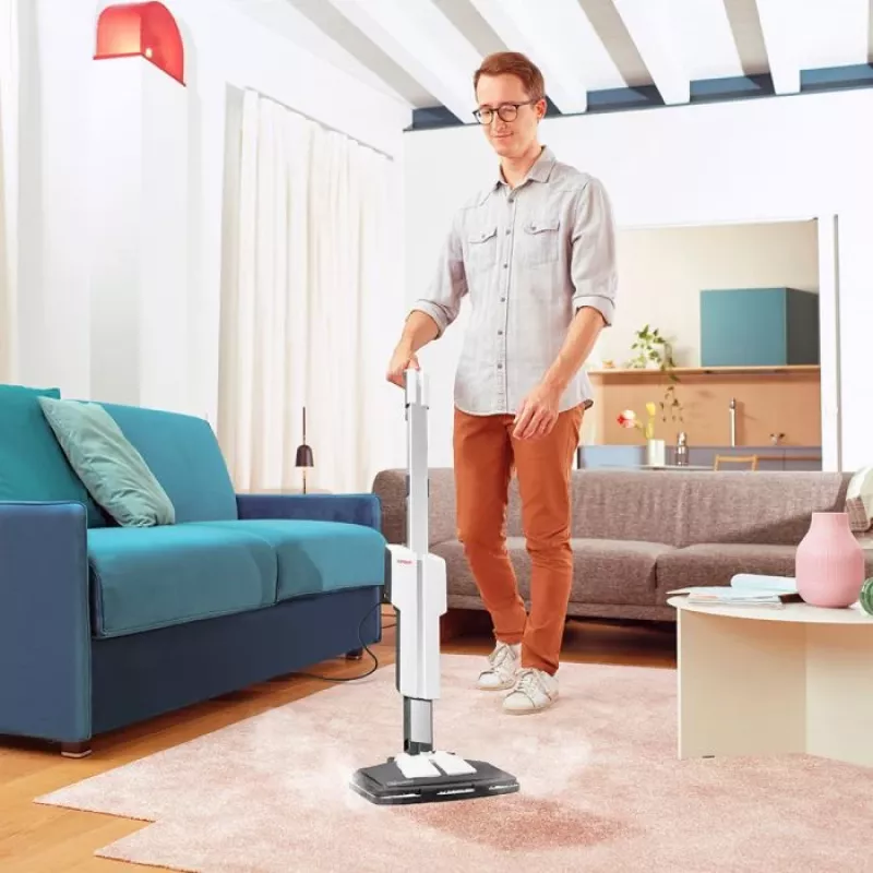 Polti Vaporetto SV610_Style Steam mop 0.5 L 1500 W Grey, White