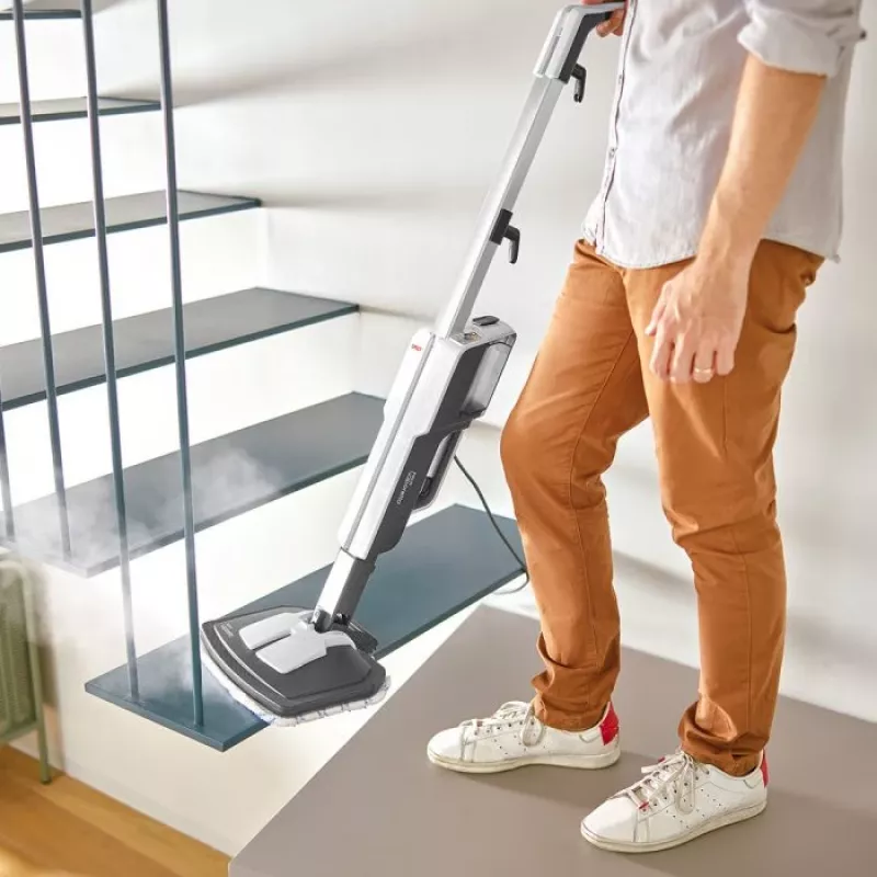 Polti Vaporetto SV610_Style Steam mop 0.5 L 1500 W Grey, White