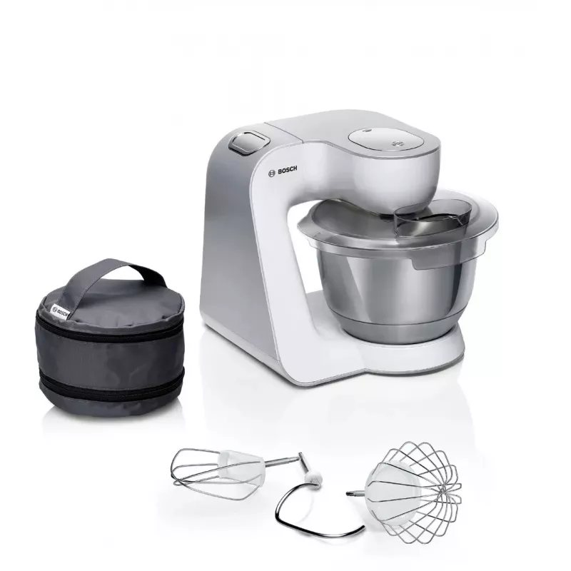 Food processor Bosch Serie 4 MUM58200 — 1000 W, 3.9 L stainless steel bowl, white