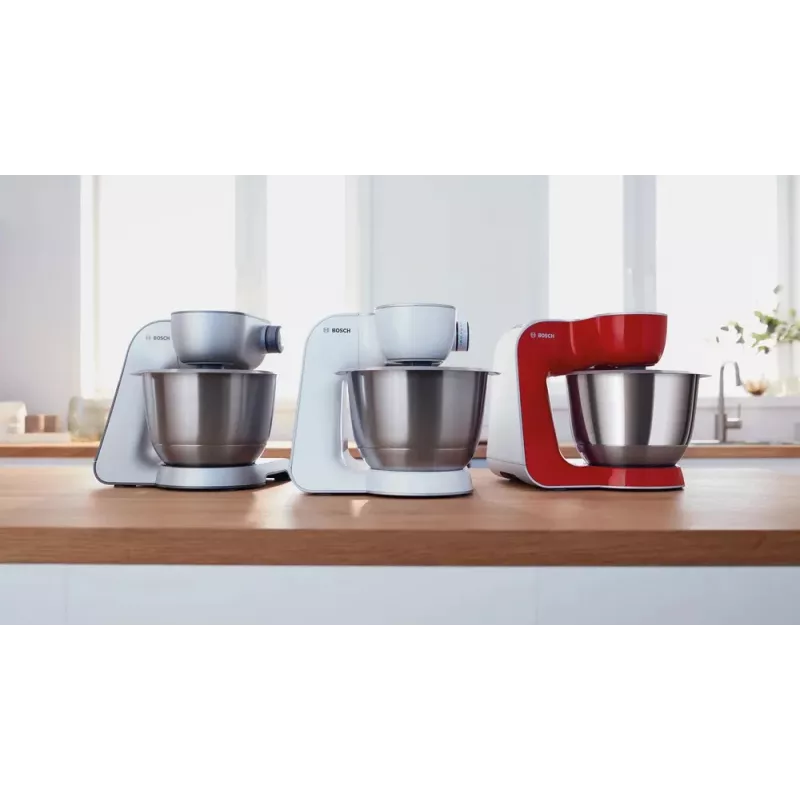 Food processor Bosch Serie 4 MUM58200 — 1000 W, 3.9 L stainless steel bowl, white