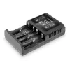 Battery charger everActive UC-4000 for AA/AAA household batteries, 4-slot, 100–240V, black