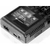 Battery charger everActive UC-4000 for AA/AAA household batteries, 4-slot, 100–240V, black