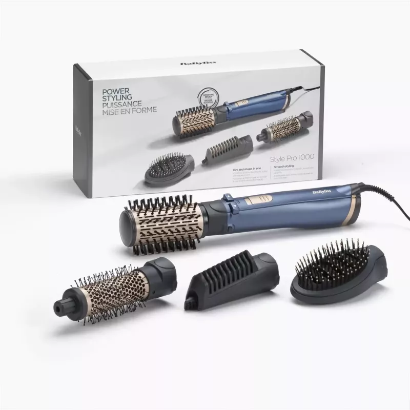 BaByliss Style Pro 1000 AS965E hot air brush, 1000 W