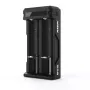 Battery charger XTAR SC2 Li-ion 18650 USB-C 2 slots, USB-C power, LED indicators, black