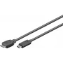 Microconnect USB3.1CAMIB3.01 USB cable USB 3.2 Gen 1 (3.1 Gen 1) 1 m USB C Micro-USB B Black