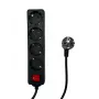 Microconnect MC-GRU0045BS power extension 5 m 4 AC outlet(s) Indoor Black