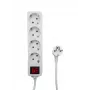 Microconnect MC-GRU0045WS power extension 5 m 4 AC outlet(s) Indoor White