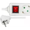 Microconnect GRU0035WS power extension 5 m 3 AC outlet(s) White