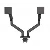 Manhattan TV & Monitor Mount Desk Full Motion Spring 2 screens 13-45 Black
