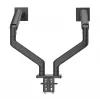Manhattan TV & Monitor Mount Desk Full Motion Spring 2 screens 13-45 Black