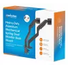 Manhattan TV & Monitor Mount Desk Full Motion Spring 2 screens 13-45 Black