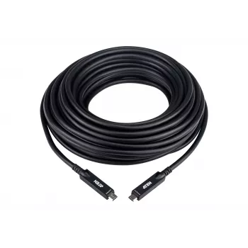 USB-C Active Optical Cable 15 m ATEN UE3415F — USB-C to USB-C, 15 Gbit/s, Black