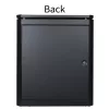 Lanview RDL12U66BL Freestanding 12U Rack Cabinet, 600x600mm, 600kg Load, IP40, Black