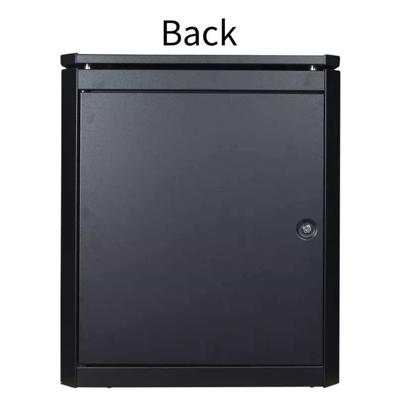 Lanview RDL12U66BL Freestanding 12U Rack Cabinet, 600x600mm, 600kg Load, IP40, Black