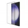 dbramante1928 Eco-Shield Samsung Galaxy S23 Ultra Black edge Dust Scratch Resistant Tempered Glass Screen Protector