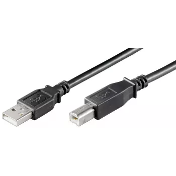 Microconnect USBAB3B-LSZH USB cable USB 2.0 3 m USB A USB B Black