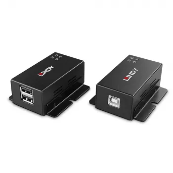 Network transmitter & receiver Lindy 50m 2 Port USB 2.0 Cat. 6 Extender