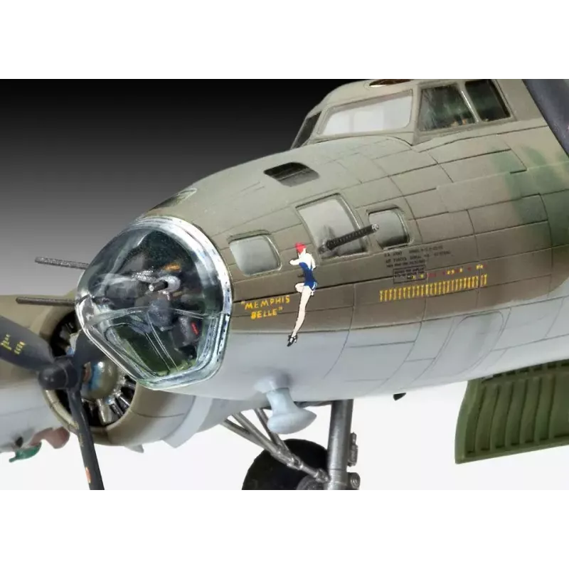 Fixed-wing aircraft model Revell B-17F Memphis Belle