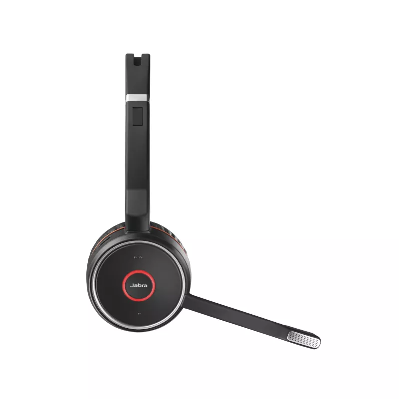 Headset Jabra Evolve 75 SE MS Stereo Wired Wireless Bluetooth 30m Range