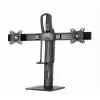 Monitor Mount Gembird MS-D2-01 27 inch Black Freestanding