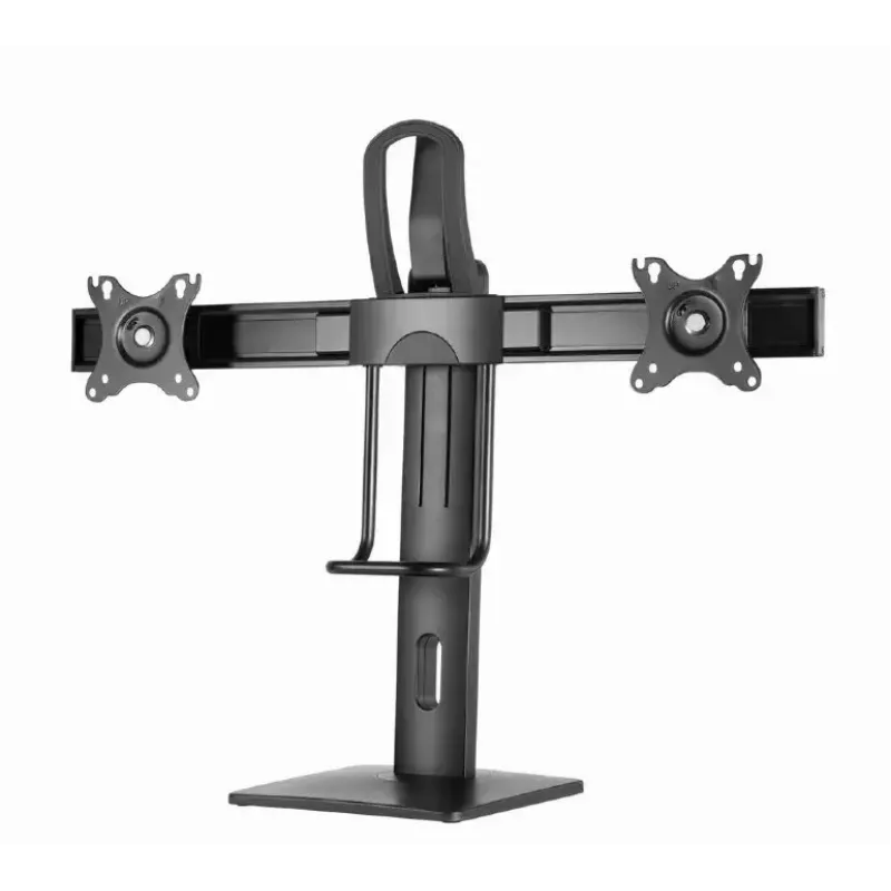 Monitor Mount Gembird MS-D2-01 27 inch Black Freestanding