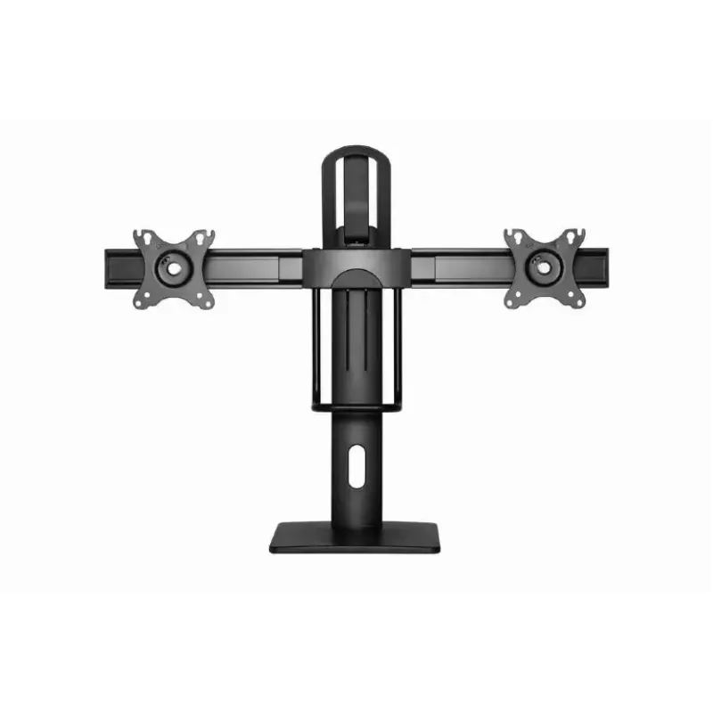 Monitor Mount Gembird MS-D2-01 27 inch Black Freestanding