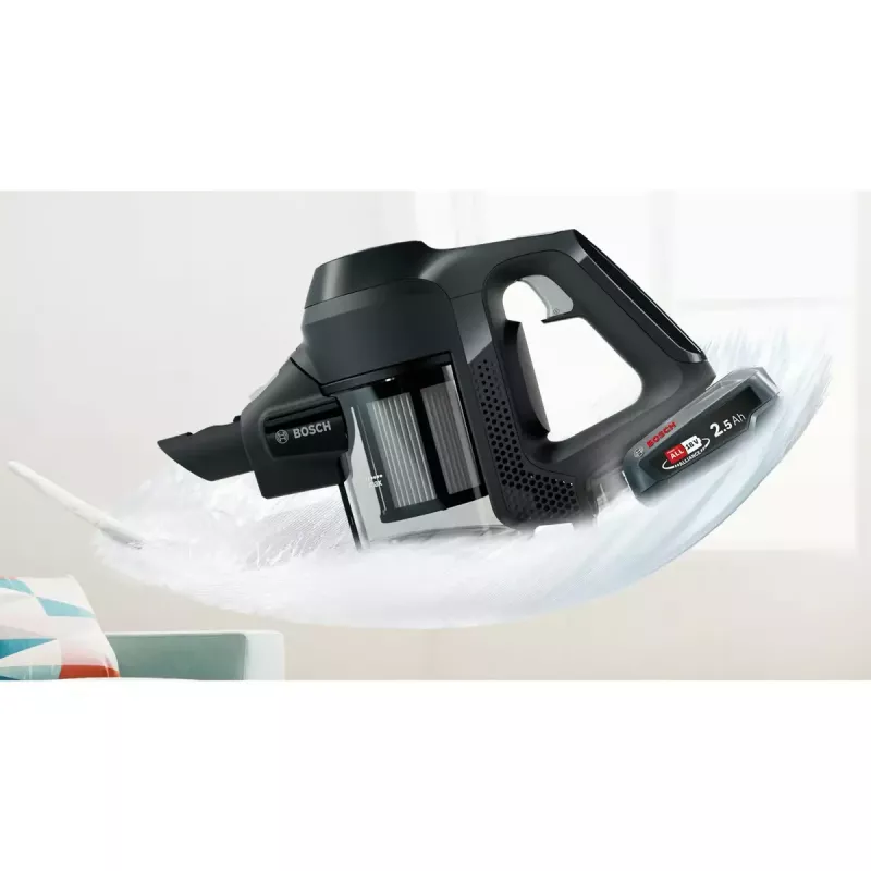 Bosch Serie 6 BBS611BSC stick vacuum/electric broom 2-in-1 stick vacuum Battery Dry Bagless Black 2.5 Ah