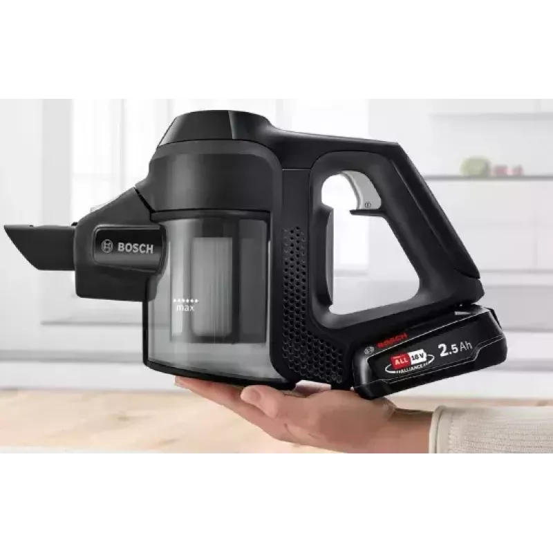 Bosch Serie 6 BBS611BSC stick vacuum/electric broom 2-in-1 stick vacuum Battery Dry Bagless Black 2.5 Ah