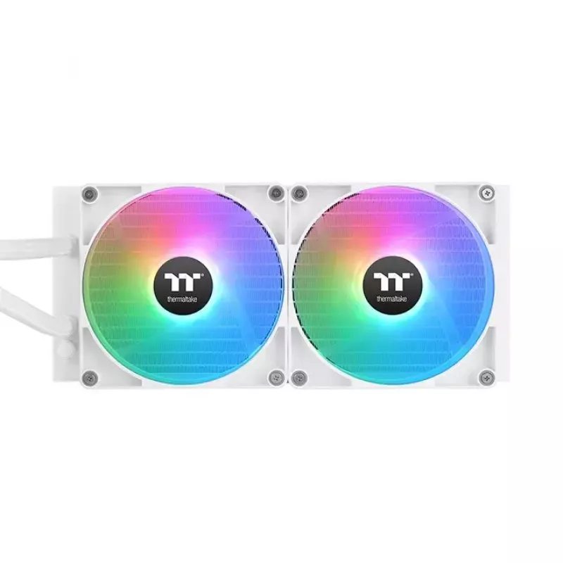 All-in-one liquid cooler Thermaltake CL-W377-PL14SW-A 14 cm White 84.32 cfm