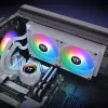 All-in-one liquid cooler Thermaltake CL-W377-PL14SW-A 14 cm White 84.32 cfm