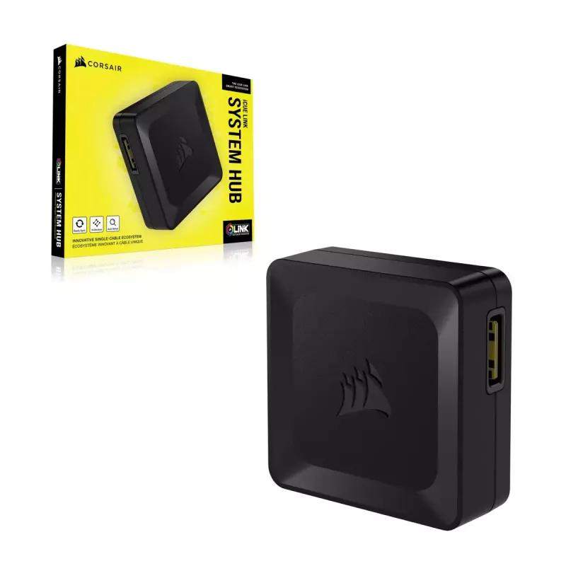 Fan controller Corsair iCUE LINK System Hub Black 1 pc