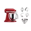 Food processor KitchenAid Artisan 5KSM175PS — 300 W, 4.8 L stainless steel bowl, Red