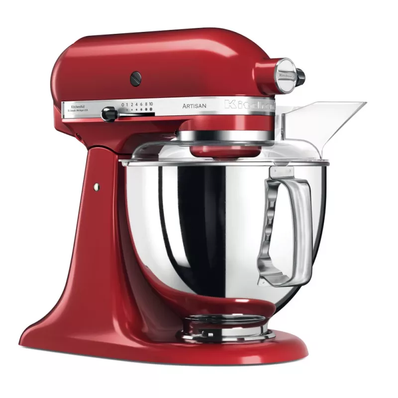 Food processor KitchenAid Artisan 5KSM175PS — 300 W, 4.8 L stainless steel bowl, Red