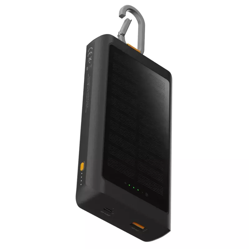 Power bank Xtorm XG2S101 — 10000 mAh LiPo, 30 W, USB‑C + USB‑A, Grey/Black/Orange