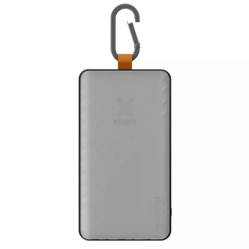 Power bank Xtorm XG2S101 — 10000 mAh LiPo, 30 W, USB‑C + USB‑A, Grey/Black/Orange
