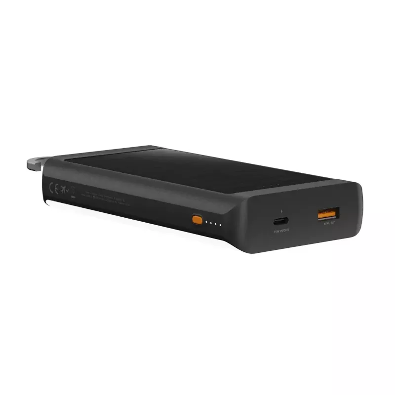 Power bank Xtorm XG2S101 — 10000 mAh LiPo, 30 W, USB‑C + USB‑A, Grey/Black/Orange