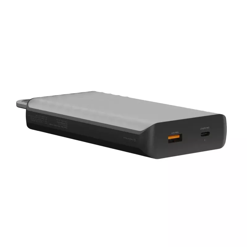Power bank Xtorm XG2S101 — 10000 mAh LiPo, 30 W, USB‑C + USB‑A, Grey/Black/Orange