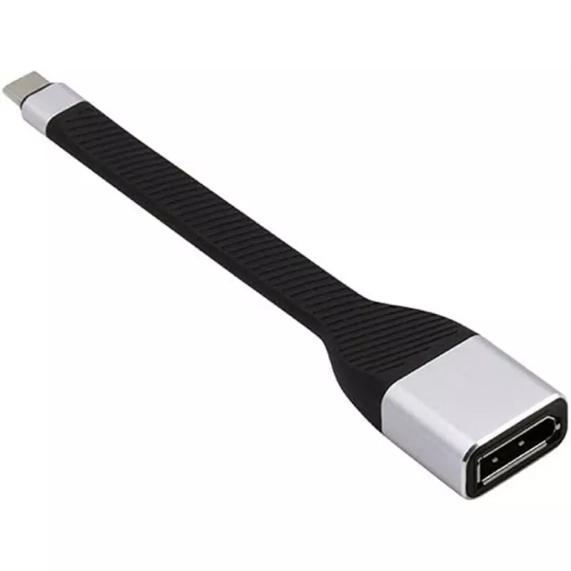 Techly ICOC-USBC-DP12 video cable adapter 0.131 m USB Type-C DisplayPort Black