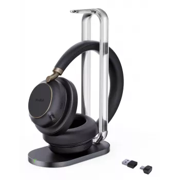 Yealink BH76 Plus with Charging Stand UC Black USB-C/A Headset