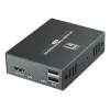 AV extender (transmitter & receiver) LEVELONE HVE-8111, 3840x2160, Cat6, USB-A/USB-B, DC 12V (2 pcs)