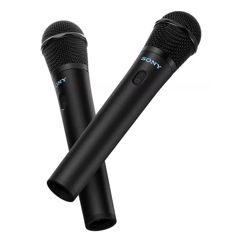 Karaoke microphone Sony UOULTMIC1 — wireless RF, USB-C, unidirectional, 50–15000 Hz, battery up to 20 h, black