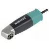 Angle gear for screwdriver Wolfcraft 4688000, hex shank 6.35 mm, max torque 13 N·m, 400 RPM, black