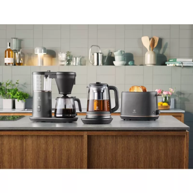 Toaster Electrolux E7T1-6BP 2 slices 980 W Black