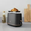 Toaster Electrolux E7T1-6BP 2 slices 980 W Black