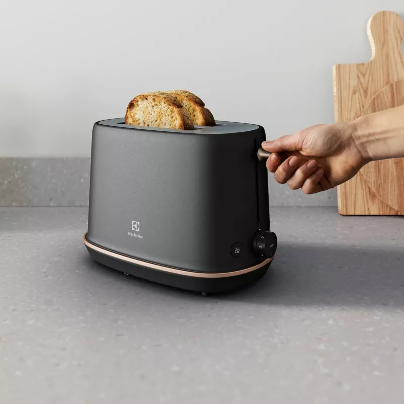 Toaster Electrolux E7T1-6BP 2 slices 980 W Black