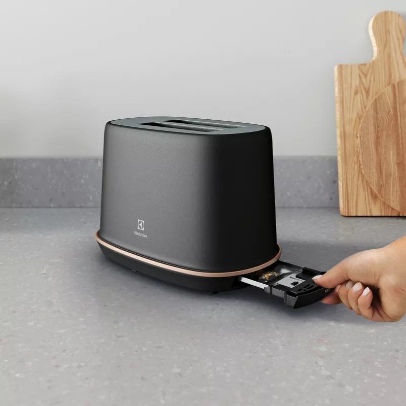 Toaster Electrolux E7T1-6BP 2 slices 980 W Black