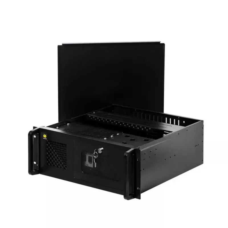 Computer case Netrack NP5105 Rack Black, Silver