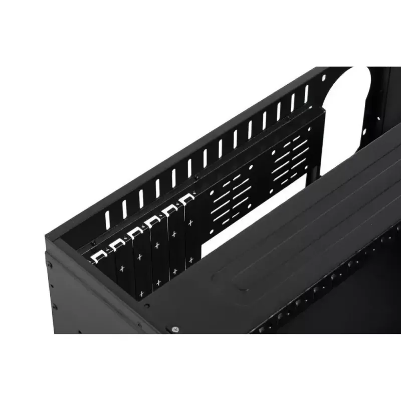 Computer case Netrack NP5105 Rack Black, Silver